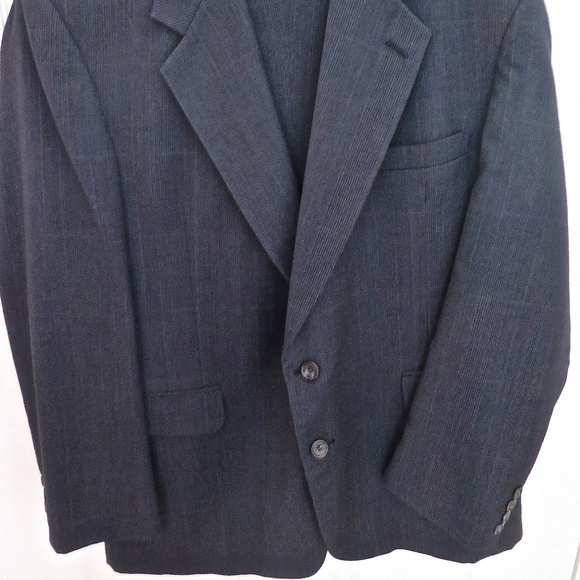 VTG Evan Picone Dark Gray Wool Suit - Picture 2 of 13